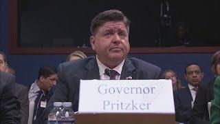 Pritzker defends Illinois sanctuary laws in contentious DC hearing — WGN Evening News