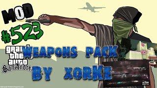 Обзор Модов GTA San Andreas - Weapons Pack by [Xorke] + GTA IV BAHAMA MAMA [#523]