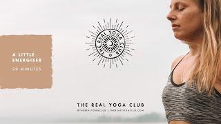 20 Minute Energising Hatha Yoga | All Levels | The Real Yoga Club