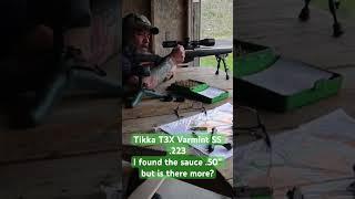 Tikka T3X Varmint SS .223, how good can it get? #reels #shorts #fyp #tikka #youtubeshorts #firearms