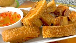 CRISPY LECHON KAWALI | How to Cook Super Crispy Fried Pork Belly