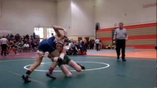 Derik Gotay wins vs Flagler Palm Coast @ The 2012 Class 3A Region 1 H.S. Wrestling Championships.mp4