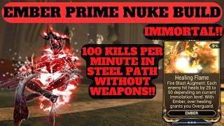 This Warframe Ember Prime Nuke Build 2024 Is Busted !!!