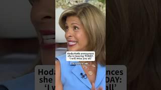 Hoda Kotb has announces that she is leaving TODAY early next year