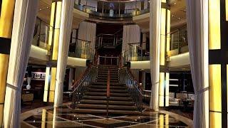 CELEBRITY EQUINOX SHIP TOUR - THE AMAZING ATRIUM/LOBBY/CELEBRITY CENTRAL