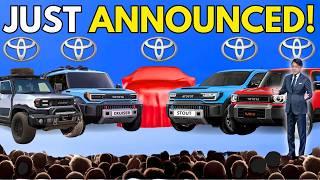 Toyota SHAKES UP The Entire Car Industry With 5 NEW 2025 Models!