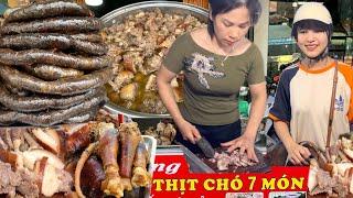 Thiên Đường Ẩm Thực CẦY TƠ BẢY MÓN ở LẠNG SƠN, Gặp Em Gái Thích Ăn Thịt Choá Mỗi ngày đều mua 1kg