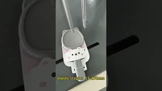Revolutionize Packaging: Elastic Staple Machine in Action! 