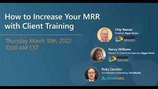 How to Increase Your MRR with Client Training