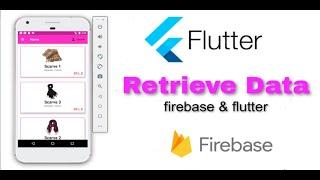 Retrieve Data From Firebase Database Using (Dart & flutter) | Store App