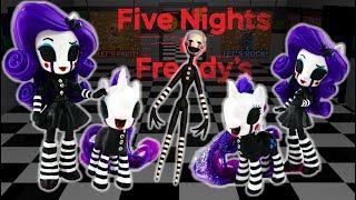 Custom FNaF Puppet Marionette Rarity Pony - Five Nights at Freddy's  DIY Toy Tutorial