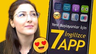 İNGİLİZCE'YE YENİ BAŞLAYANLAR İÇİN 7 APP ÖNERİSİ‍Learn English with apps in 2020 (Beginners)