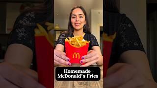 McDonald’s-Style Fries at Home – Secret Recipe Revealed! #shorts #mcdonalds #fries