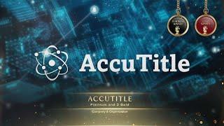 Accutitle - 2023 TITAN Business Awards: Season 1 Winner