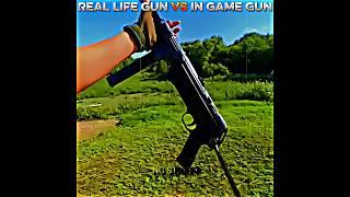 Real life Guns VS In Game Guns#shorts #freefire
