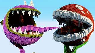 Minecraft vs Smash Bros. – PIRANHA PLANT | CHOMPER | PAC-MAN | GHOST