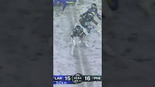 Jalen Carter FORCED FUMBLE, ISAIAH RODGERS RECOVERS  Eagles vs Rams Divsional Round Highlights