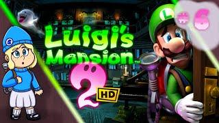 Live Steam Let's Play!  Luigi's Mansion 2 (Dark Moon) Part 6