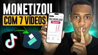 MONETIZADO COM 7 Vídeos em 7 Dias: Canal Dark no TikTok