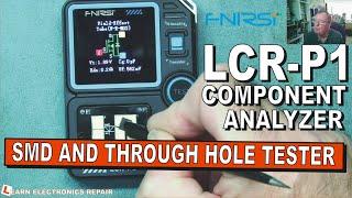 FNIRSI LCR-P1 SMD + Through Hole Component Transistors Mosfet Tester Analyzer Test & Review