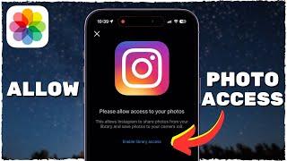 How To Allow Instagram Access To Photos (2024) [iPhone]