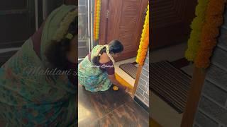 Minivlog️Positive Friday morning vibes|jun20|#shorts #pooja #fridaymuggulu @mahilanilifestyle