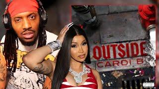 OFFSET PUNCHING THE AIR! | Cardi B - Outside (REACTION!!!)