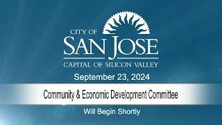 SEP 23 2024 | Community & Economic Development Committee