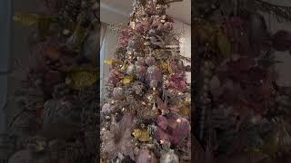 Pink Christmas Tree Decor