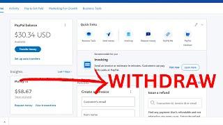 How To Withdraw Money From PayPal 2024 Updated