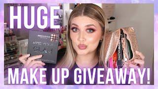 HUGE MAKEUP GIVEAWAY!! CHARLOTTE TILBURY, REVOLUTION + MORE! | Luce Stephenson