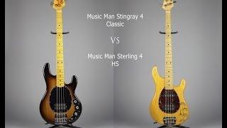 Music Man Bass comparison: Stingray VS Sterling | fb.com/angeldust.guitars
