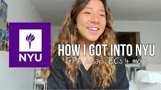 How I Got Into NYU | how to get into NYU