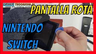 Nintendo Switch / Change screen BROKEN / fix display replacement