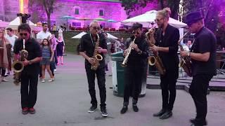 Accoules Sax Marseille plays on Montreal Jazz Festifal 2017