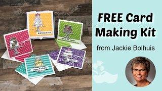 Birthday Card Making Kit | Piece of Cake by Stampin’ Up!
