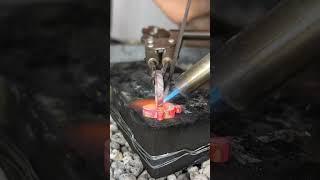 Handmade opal silver ring | jewelry making tutorial | silversmithing