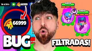 2 NUEVAS HIPERCARGAS FILTRADAS !!! BUG DE LAS PIZZAS !!! MANTENIMIENTO Y BUFF OCULTO en BRAWL STARS