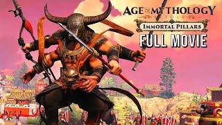 Age of Mythology: Retold - Immortal Pillars DLC ALL CUTSCENES | Full Movie (4K) 2025