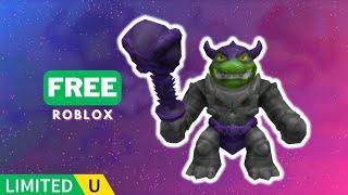 FREE LIMITED UGC | How to get Deluxe Rock Jaw Shoulder Pet in Easy Obby on Roblox