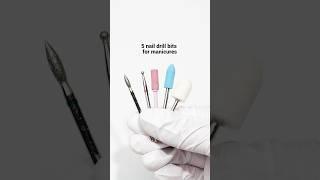 ️ 5 Nail Drill Bits you MUST-HAVE for Nail Prep!  #nails #naildrill #drillbits #musthaves