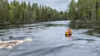 Сплав по реке Шуя на пакрафте Пилигрим от компании Планета Вода #packraft #пакрафт