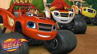 Blaze Races With His Family! | 5 Minute Episode | Blaze and the Monster Machines