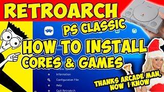 ️HOW TO: INSTALL RETROARCH IN PS CLASSIC