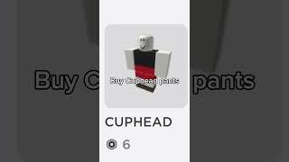 How to be Cuphead in Roblox #cuphead #roblox