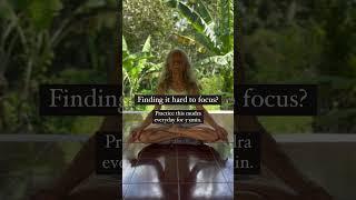 Try Shunya Mudra for focus #mudra #yoga #ayurveda