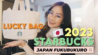 THE HARDEST LUCKY BAG TO GET?! STARBUCKS LUCKY BAG 2023 FUKUBUKURO