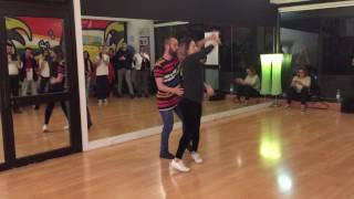 Tiago e Fi - Curso de Bachata - Dancenter Aveiro 2017