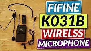 Fifine Uhf Wireless Microphone System - K031B USB Wireless Microphone System Review