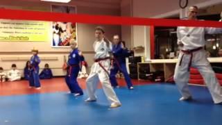 Isabelle Black Belt Test video 4